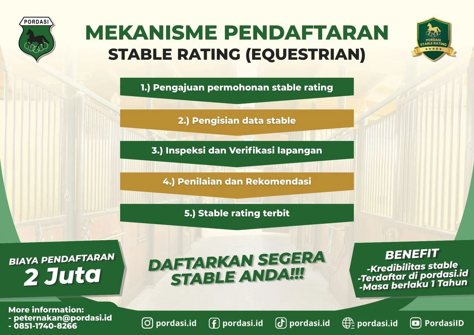 Stable Rating Sign Up